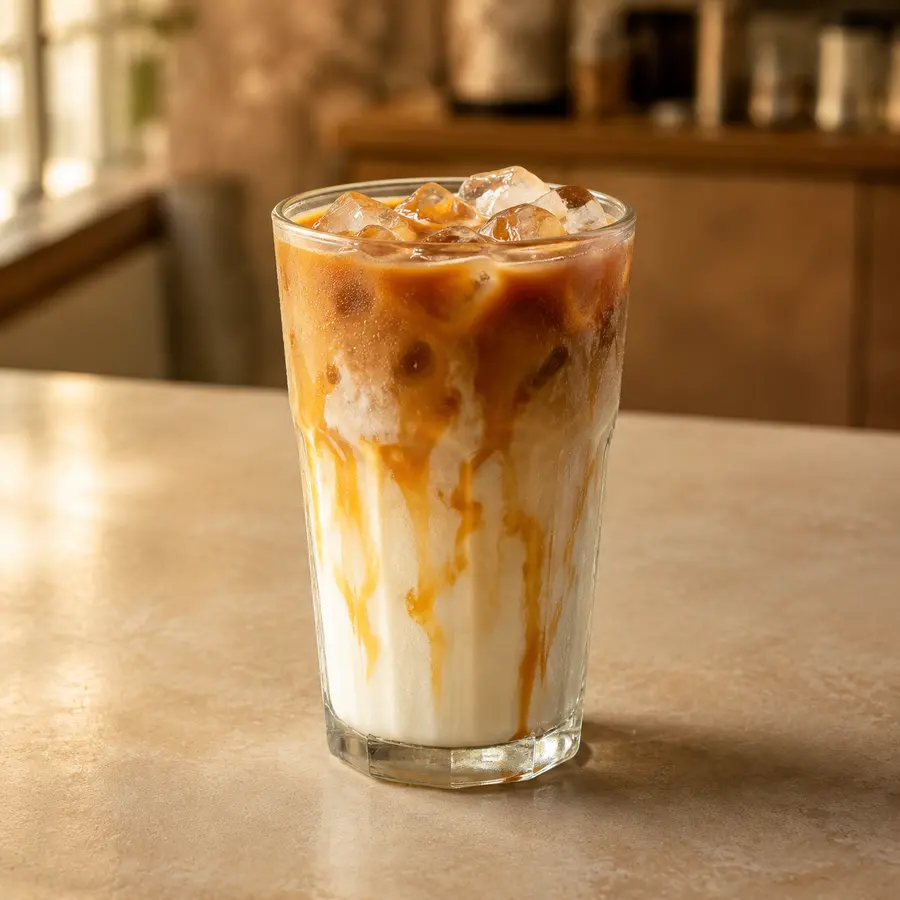 Iced Caramel bei Café Station